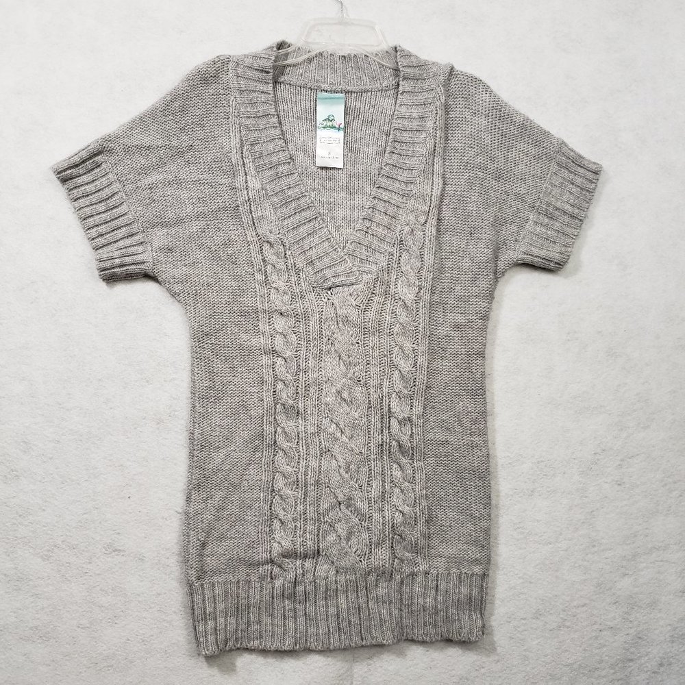 Aphorism by Anthropologie Womens Sweater Dress Gray size Small Wool Alpaca Blend